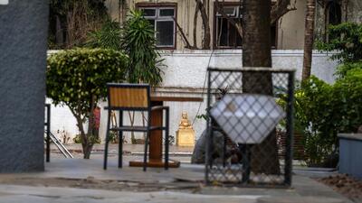 There is only the Poonawala Bungalow on the land, not four bungalows, and both the bungalow and the swimming pool are located beyond the 50-metre buffer zone, a representative of the Asijas said. (Satish Bate/ Hindustan Times) There is only the Poonawala Bungalow on the land, not four bungalows, and both the bungalow and the swimming pool are located beyond the 50-metre buffer zone, a representative of the Asijas said. (Satish Bate/ Hindustan Times)