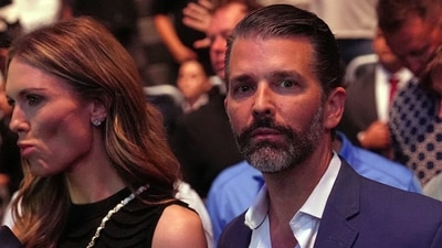 Donald Trump Jr. faces social media backlash after sharing a romantic wedding video with Bettina Anderson in the Bahamas, prompting critics to highlight his quick transition from Kimberly Guilfoyle. (via REUTERS)