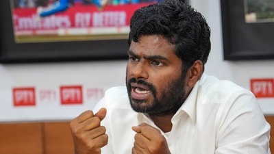 బీజేపీకి అన్నామలై గుడ్బై? తమిళనాడు రాజకీయాల్లో ఏం జరుగుతోంది? (PTI) బీజేపీకి అన్నామలై గుడ్బై? తమిళనాడు రాజకీయాల్లో ఏం జరుగుతోంది? (PTI)