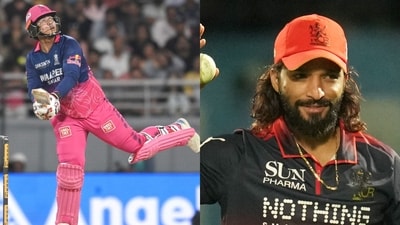 Vaibhav Sooryavanshi and Rajat Patidar in IPL 2026. (PTI)