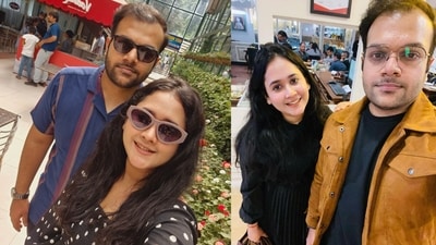 A Gurgaon couple said childcare costs and metro expenses had made parenting harder. A Gurgaon couple said childcare costs and metro expenses had made parenting harder.