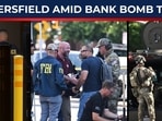 Bomb threat panic in California: man barricades himself inside Chase bank