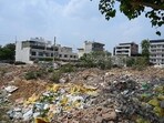 Locals allege civic failures have turned daily commuting and sanitation into a persistent struggle. (Parveen Kumar/HT)
