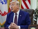 US President Donald Trump could veto the war powers resolution the House approved over the Iran conflict, even if it passed in the Senate. (Bloomberg)