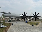 The TU 142 maritime reconnaissance aircraft, a part of the museum (HT Photo)