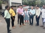 The action follows a series of inspections that found several pre-monsoon works incomplete despite repeated deadlines and directives from the civic administration. (HT)