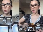 Thali used as jewellery organiser by influencer draws mixed reactions online. 