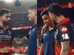 Virat Kohli during his chat with Vaibhav Sooryavanshi after IPL 2026 final