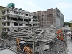On Saturday, the six-storey structure in Saidulajab, where two additional floors were allegedly being constructed atop an existing building, came crashing down. 