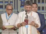 Congress' DK Shivakumar takes oath as the 18th chief minister of Karnataka.