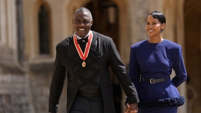 According to People magazine, Elba's knighthood was announced in King Charles' 2026 New Year's Honours list, and the moment was made official at the investiture ceremony. King Charles, Princess Anne and Prince William exclusively helm the ceremonies, handing out knighthoods, damehoods and other recognitions after lists of honorees are announced twice a year.&nbsp; (via REUTERS)