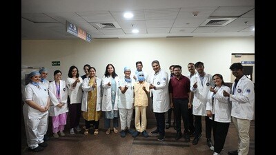 Doctors said that it is a highly personalised form of cancer immunotherapy in which a patient’s immune cells are extracted. (HT Photo)