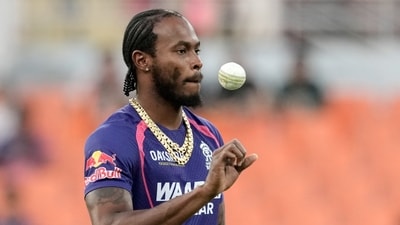 Jofra Archer was with RR for the entirety of the IPL season, causing criticism. (AP Photo) Jofra Archer was with RR for the entirety of the IPL season, causing criticism. (AP Photo)