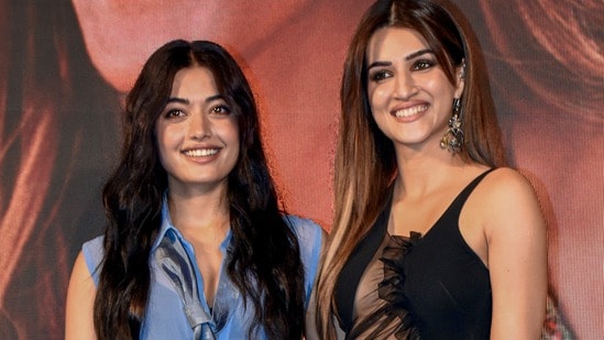 రష్మిక మందన్న, కృతి సనన్ లెస్బియన్ రూమర్లు (PTI)