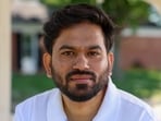 Abhijeet Dipke, head of the CPJ Cockroach Janta Party (CJP), poses for a portrait at an undisclosed location in the U.S., May 29, 2026. REUTERS/Arthur Maiorella (REUTERS)