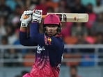 Rajasthan Royals' Vaibhav Sooryavanshi in action