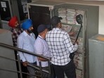 Deputy commissioner of police (crime) Amrinder Singh said that the police are verifying the source of the email and have launched an investigation to identify and apprehend the sender. (Sant Arora/HT) Deputy commissioner of police (crime) Amrinder Singh said that the police are verifying the source of the email and have launched an investigation to identify and apprehend the sender. (Sant Arora/HT)