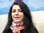 File photo of French-Iranian graphic novelist and illustrator Marjane Satrapi.