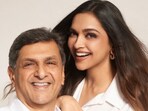 Deepika Padukone with father Prakash Padukone.