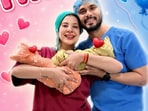 Sambhavna Seth and Avinash Dwivedi are parents to twins.