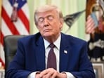 US President Donald Trump speaks to the press in the Oval Office of the White House in Washington, DC, on June 3, 2026. 