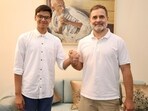Sarthak Sidhant, 17-year-old student, met Rahul Gandhi on June 2