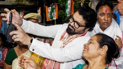 তৃণমূল কংগ্রেসের রাজ্যসভার সাংসদ বাবুল সুপ্রিয়ের একটি সোশ্যাল মিডিয়া পোস্ট ঘিরে নতুন করে রাজনৈতিক আলোচনা শুরু হয়েছে। (PTI)