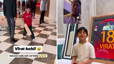 Virat Kohli fan Yugveer Budhiraja received a call from Lalit Modi (Instagram/@yugveerbudhirajaa) Virat Kohli fan Yugveer Budhiraja received a call from Lalit Modi (Instagram/@yugveerbudhirajaa)