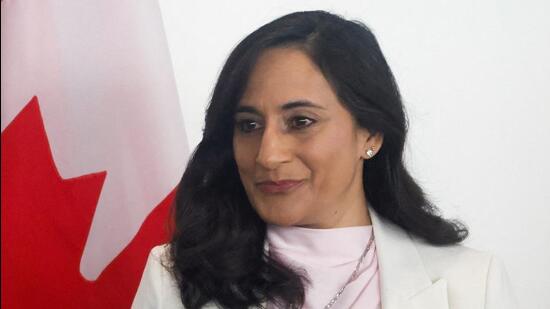 Canada's Foreign Affairs Minister Anita Anand in Ottawa, Ontario, Canada on May 29. (REUTERS)