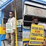 ‘#DoubleTheBus’ (ডবল দ্য বাস) স্লোগান তোলা হল।