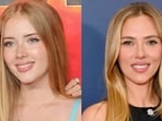 Amy Adams' daughter looks so much like Scarlett Johansson.
