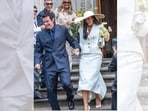 Dua Lipa got married to hot Brit actor Callum Turner. They met over a book they were both reading. (INSTAGRAM/@WEDVIBES)