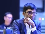 File image of GM R Praggnanandhaa. (Samir Jana/Hindustan Times)