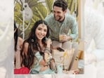 Influencers Alanna Panday and Ivor McCray had an IV-infusion bar at their mehendi. (REVIV INDIA)