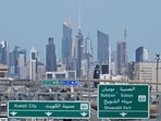 Vehicles drive along the highway in Kuwait City on April 29, 2026. AFP Vehicles drive along the highway in Kuwait City on April 29, 2026. AFP