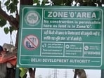 Officials of the Delhi Development Authority (DDA) said the exercise is aimed at demarcating the protected zone (HT)