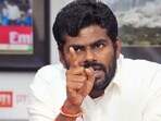 తమిళనాడు బీజేపీ మాజీ రాష్ట్ర అధ్యక్షుడు కే అన్నామలై (PTI)