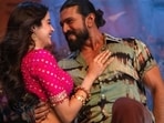 Janhvi Kapoor and Ram Charan in a still from Buchi Babu Sana's Peddi.