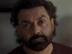 Bandar review: Bobby Deol and Saba Azad in a still from the film,