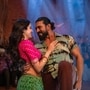 Janhvi Kapoor and Ram Charan in a still from Buchi Babu Sana's Peddi. 