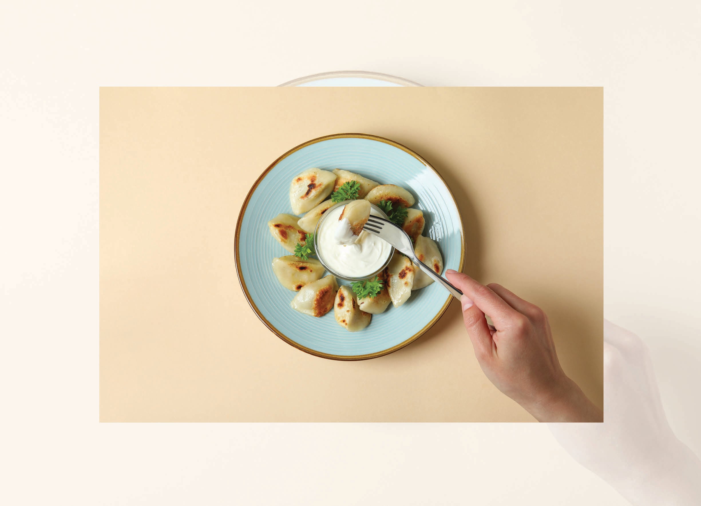 Russian cuisine has delicacies such as vareniki, or dumplings. (ADOBE STOCK) Russian cuisine has delicacies such as vareniki, or dumplings. (ADOBE STOCK)