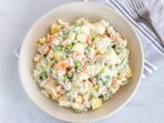 Gut Friendly Indian Style Boiled Potato Salad