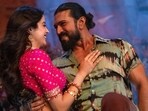 Peddi box office collection day 2: Janhvi Kapoor and Ram Charan in a still from Buchi Babu Sana's Peddi. 