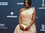 Simone Biles shared a photo from hospital and described the incident as one of the scariest experiences of her life.(AP Photo/Manu Fernandez)