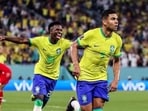 Vinícius Jr. and Casemiro for Brazil.