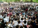  A sea of supporters gathered to support Cockroach Janta Party (CJP)'s massive protest at Delhi's Jantar Mantar. 