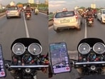 A biker was impressed to see nearly every rider in Kochi wearing helmets and following traffic rules.