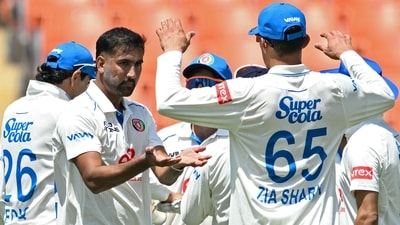 Mohammad Saleem was the pick of the bowlers for Afghanistan on Day 1 as he claimed a couple of wickets. (AFP) Mohammad Saleem was the pick of the bowlers for Afghanistan on Day 1 as he claimed a couple of wickets. (AFP)