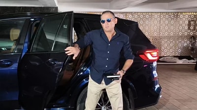 Ajit Agarkar means business! (X images) Ajit Agarkar means business! (X images)