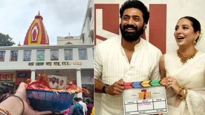 ‘দেশু ৭’-এর জন্য দেব-শুভশ্রীর নামে নৈহাটির বড়মা-র কাছে পুজো দিলেন অনুরাগী!
